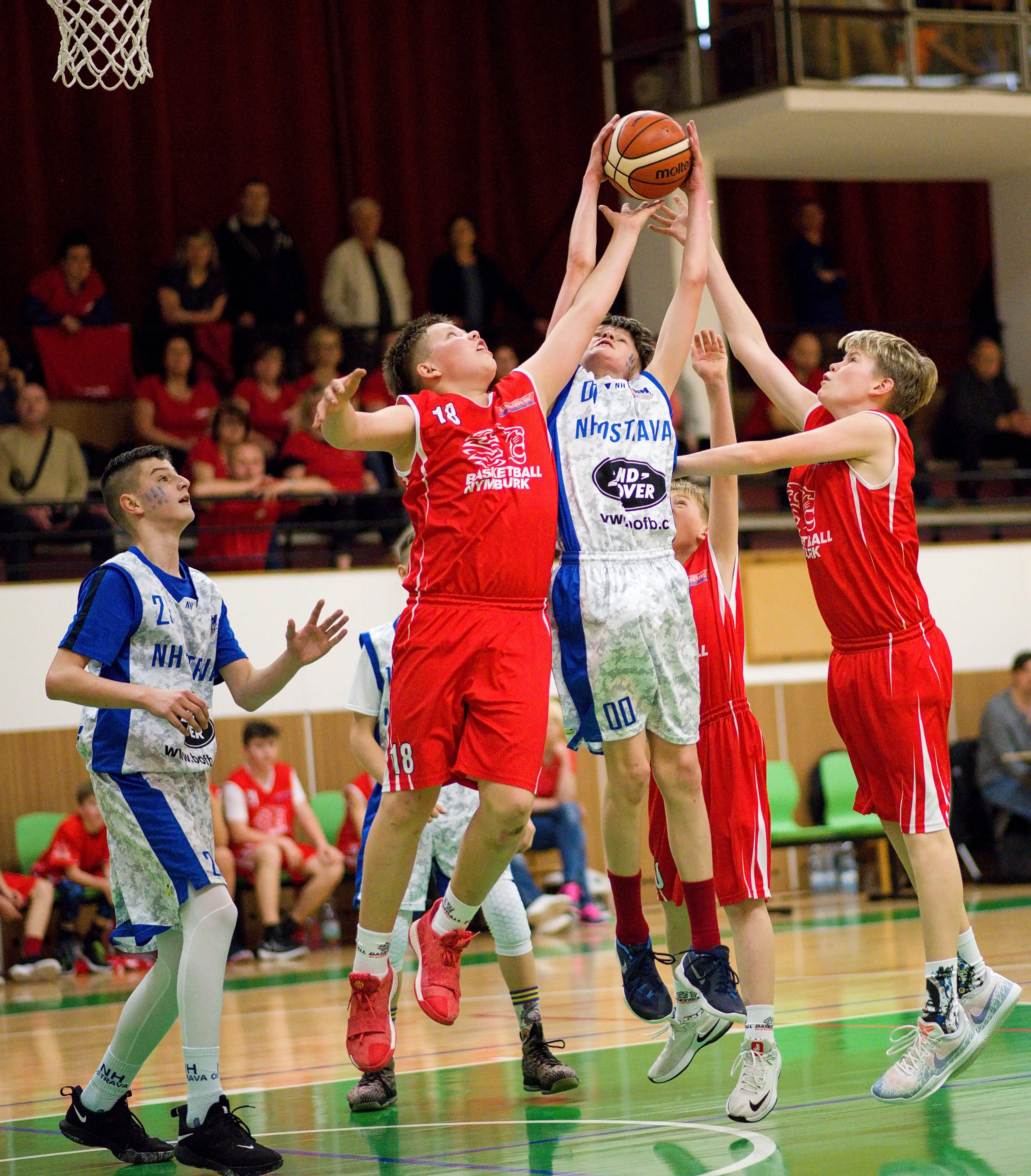 NH Ostrava x BA Nymburk  70:41   čtvrtfinále 